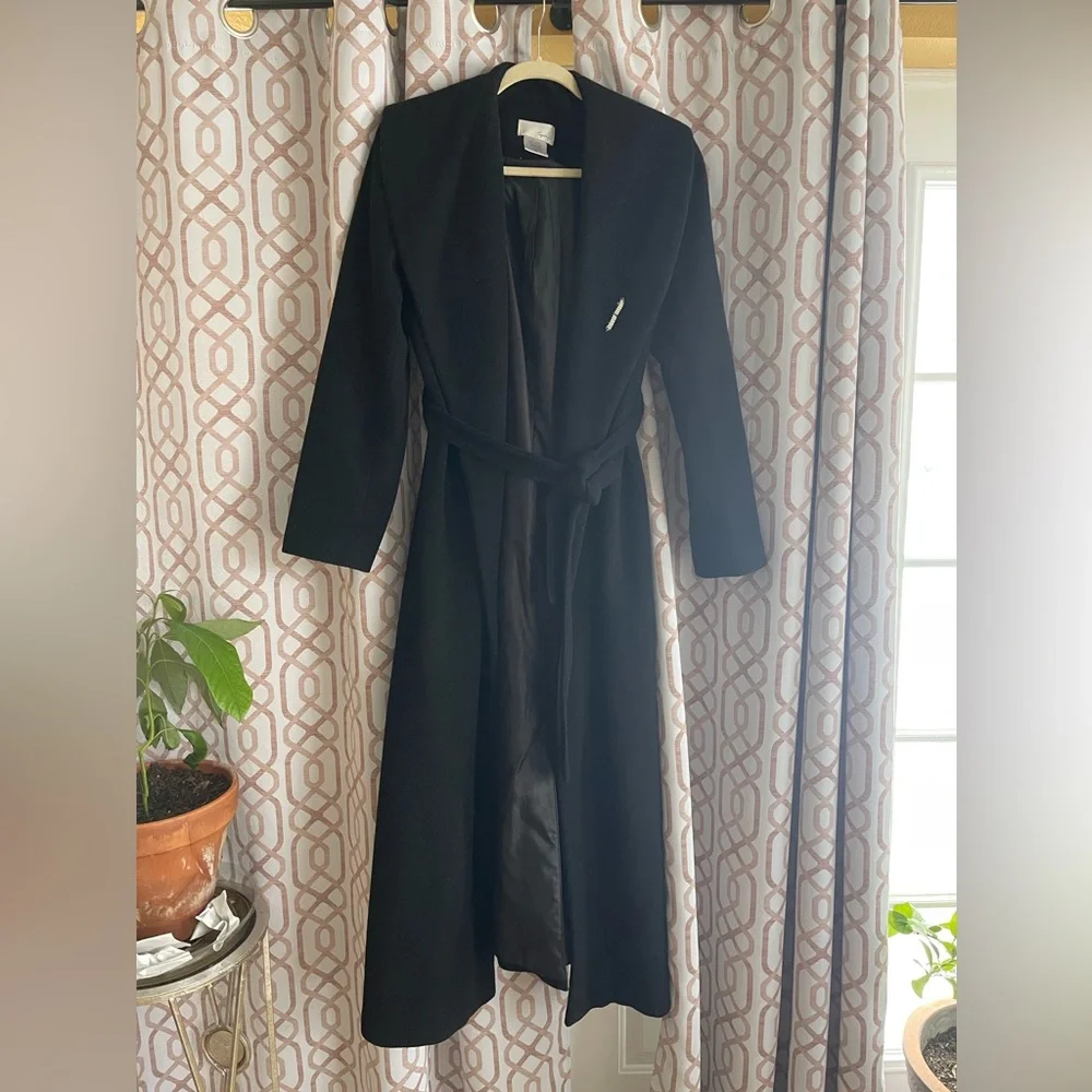 Spiegal wool blend trench coat - Picture 1 of 7